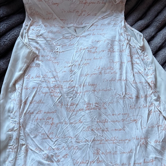 Positive Affirmation Blouse Tank Size 2X - Picture 1 of 2